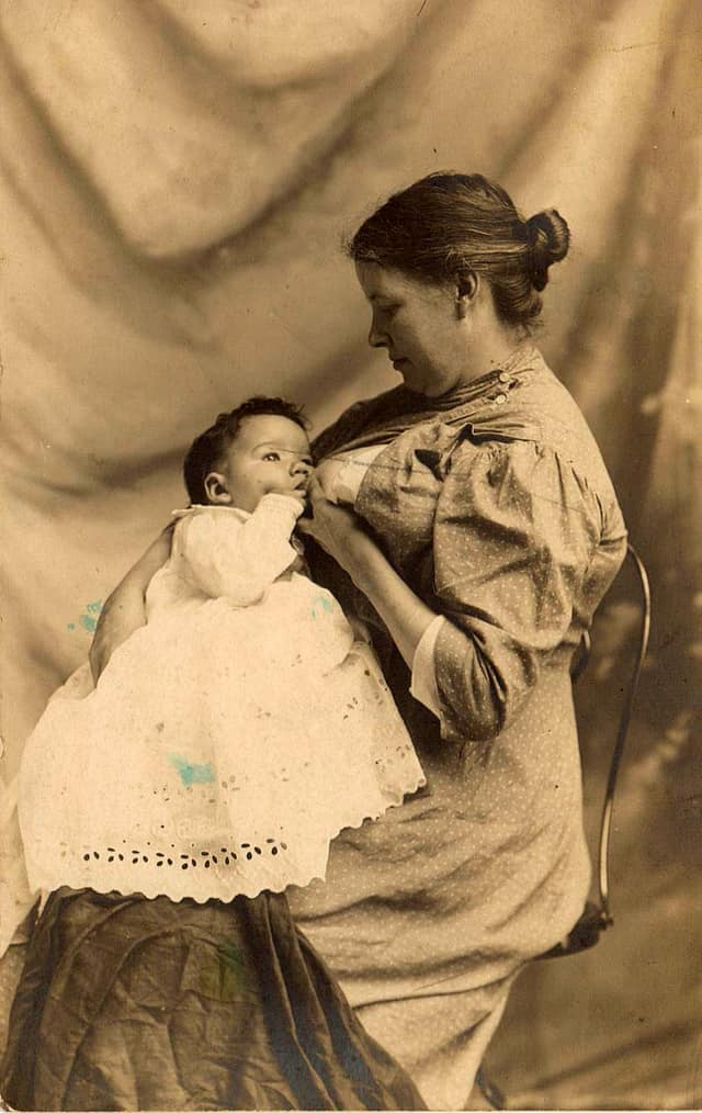 Treasured to Taboo 30 Rare Glimpses of Victorian Mothers Breastfeeding picture picture